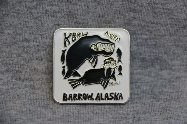 2018 Arctic Sea life print pin