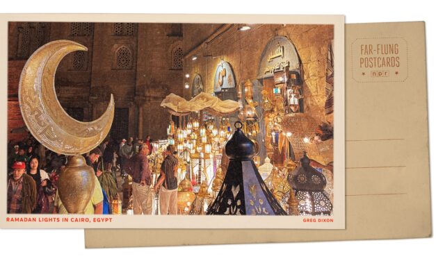 Greetings from Cairo, where lights and decorations transform the city during Ramadan