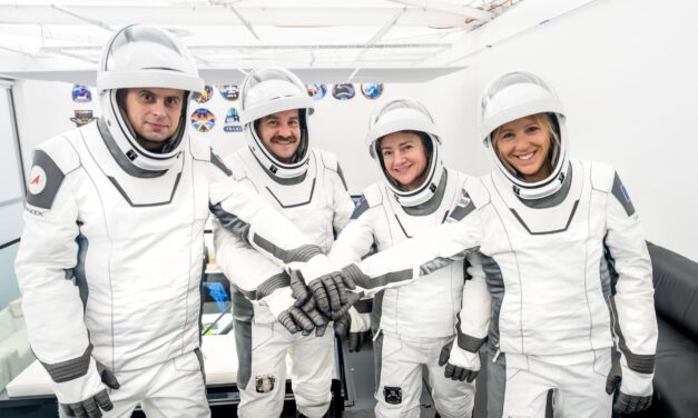 On their way! 4 people on NASA Crew-12 mission launch to International Space Station