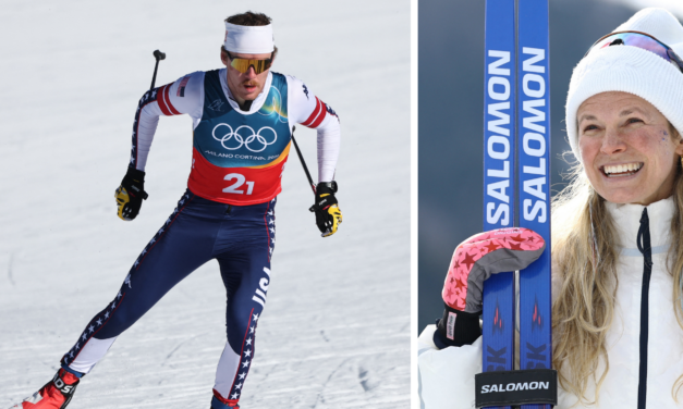 Skis? Check. Poles? Check. Knitting needles? Naturally