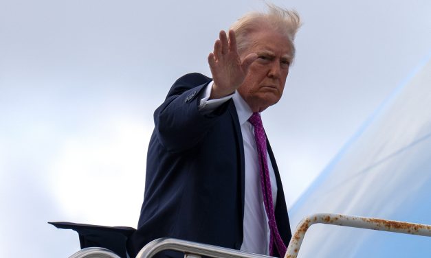 Airport cleared to be renamed for Trump as he unveils design for skyscraper library