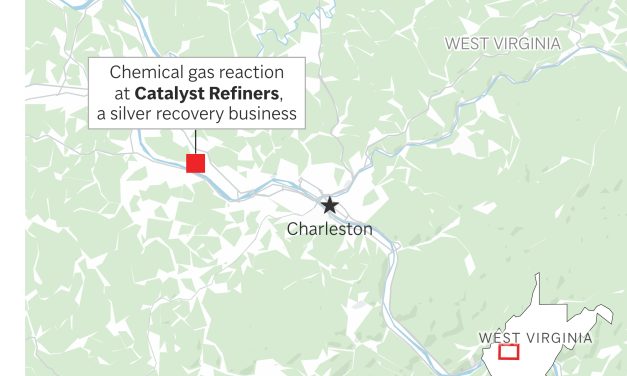 Chemical leak at a W.Va. plant kills 2 people, sends 30 more to hospitals, officials say