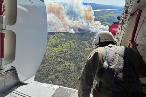 Ambler wildfire’s progress has slowed, local officials say