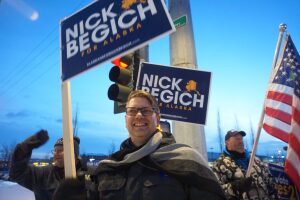 In bid for re-election, Alaska U.S. Rep. Nick Begich defends against 14 challengers