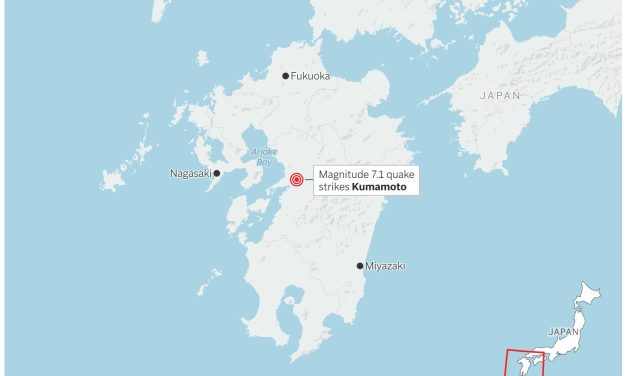 A strong earthquake shakes part of southern Japan but no tsunami detected