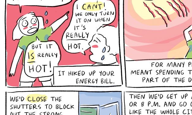 COMIC: Temps are predicted to hit 106 in Egypt this week. How do people stay cool?