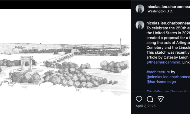 Inspiration for Trump’s arch was sparked long before the design was first approved