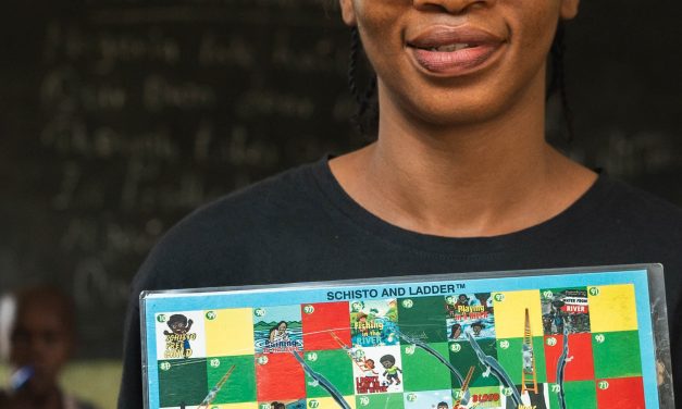 Move over Chutes & Ladders: Schisto & Ladders has educational value plus worms